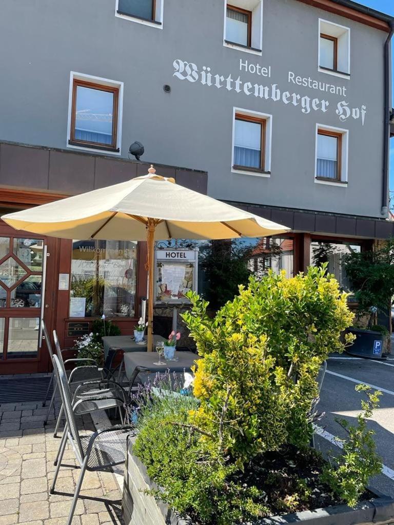 Hotel Wuerttemberger Hof Garni Rottenburg am Neckar ภายนอก รูปภาพ